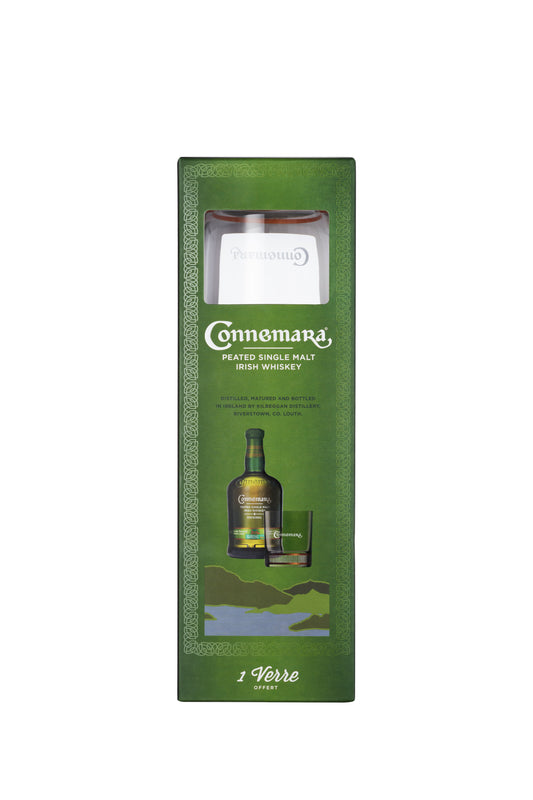 Coffret Connemara Original Single Malt Tourbé Irlandais | 40% vol | 70cl