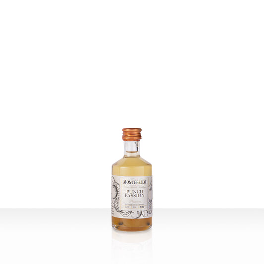 Mignonette Punch Passion Montebello - Mini Liqueur Rhum 5cl| 43% vol | 50cl