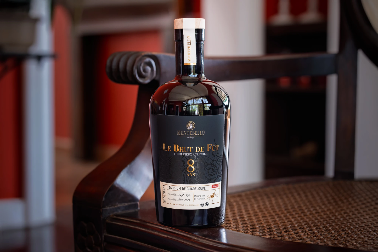 Rhum Vieux Agricole Montebello 8 ans Brut de Fût BATCH 2 - Guadeloupe | 47.7% vol | 70cl