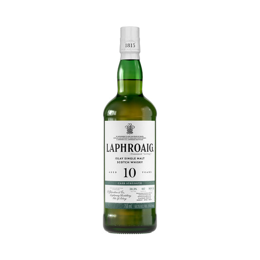 Laphroaig 10 ans Cask Strength Single Malt Scotch Whisky Islay | 58,6% vol | 70cl