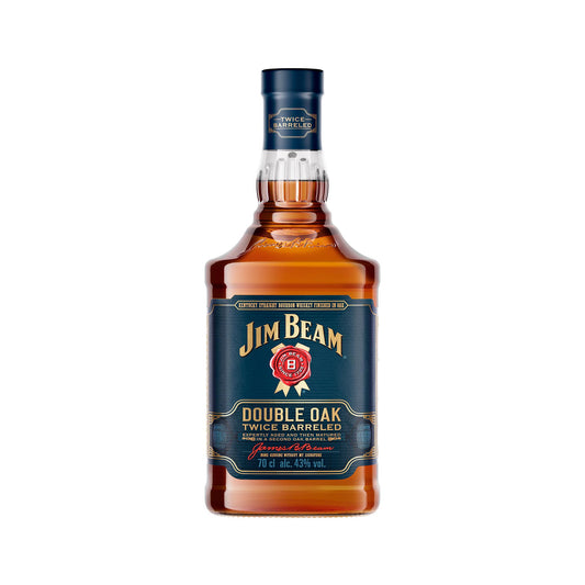 Jim Beam Double OAK Kentucky Straight Bourbon Whisky | 43% vol | 70cl