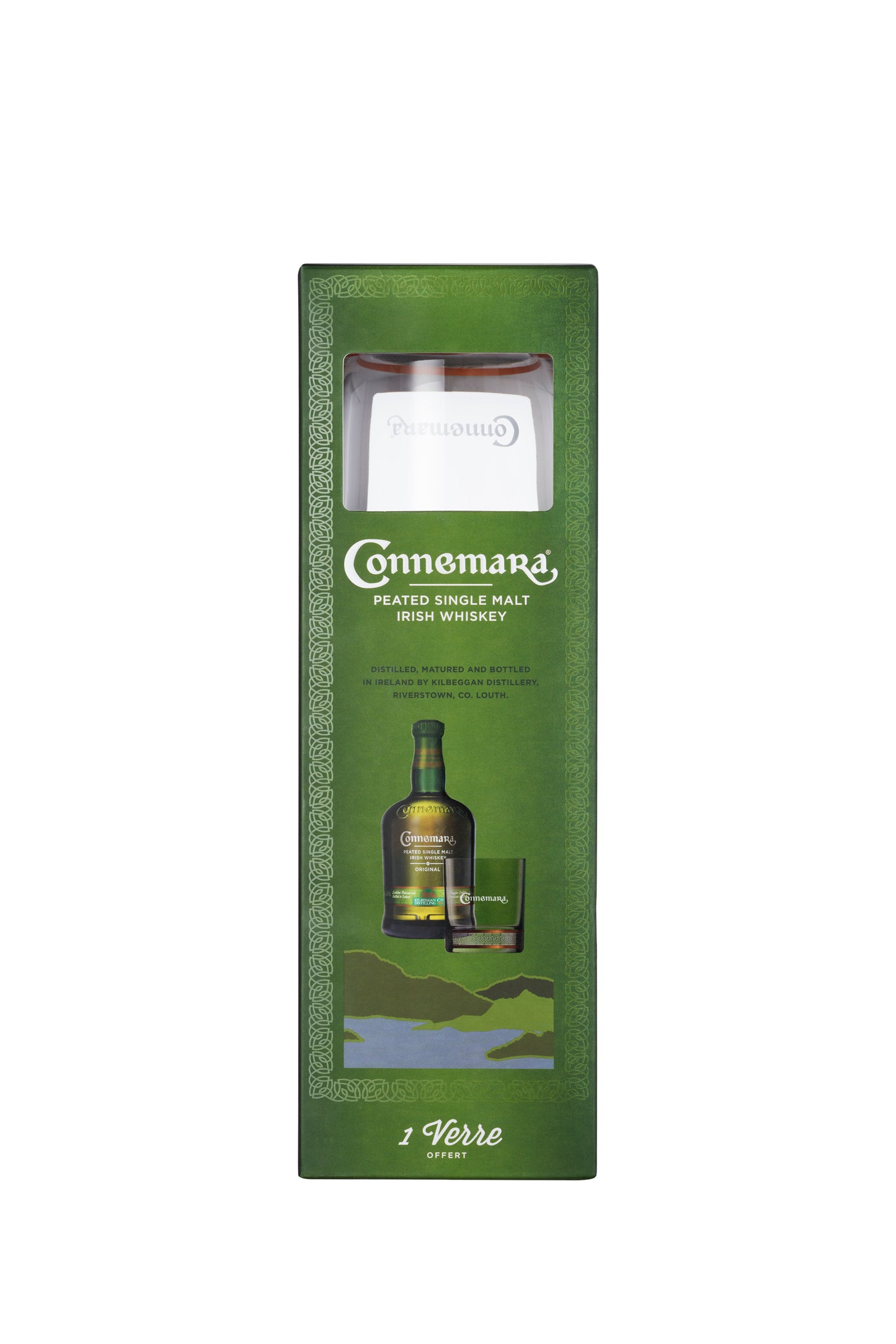 Coffret Connemara Original Single Malt Tourbé Irlandais | 40% vol | 70cl