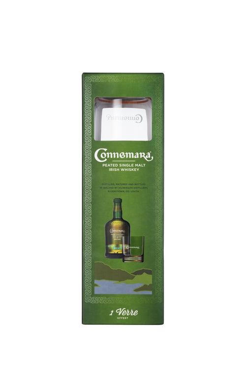 Coffret Connemara Original Single Malt Tourbé Irlandais | 40% vol | 70cl