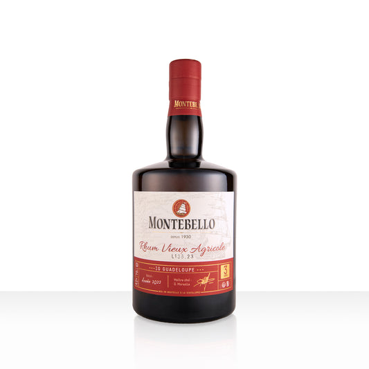 Rhum Vieux Agricole Montebello 3 ans - Guadeloupe| 42% vol | 70cl