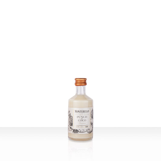 Mignonette Punch Coco Montebello - Mini Liqueur Rhum 5cl| 43% vol | 50cl
