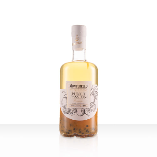 Punch Passion Montebello - Liqueur de Rhum Agricole de Guadeloupe | 18% vol | 70cl