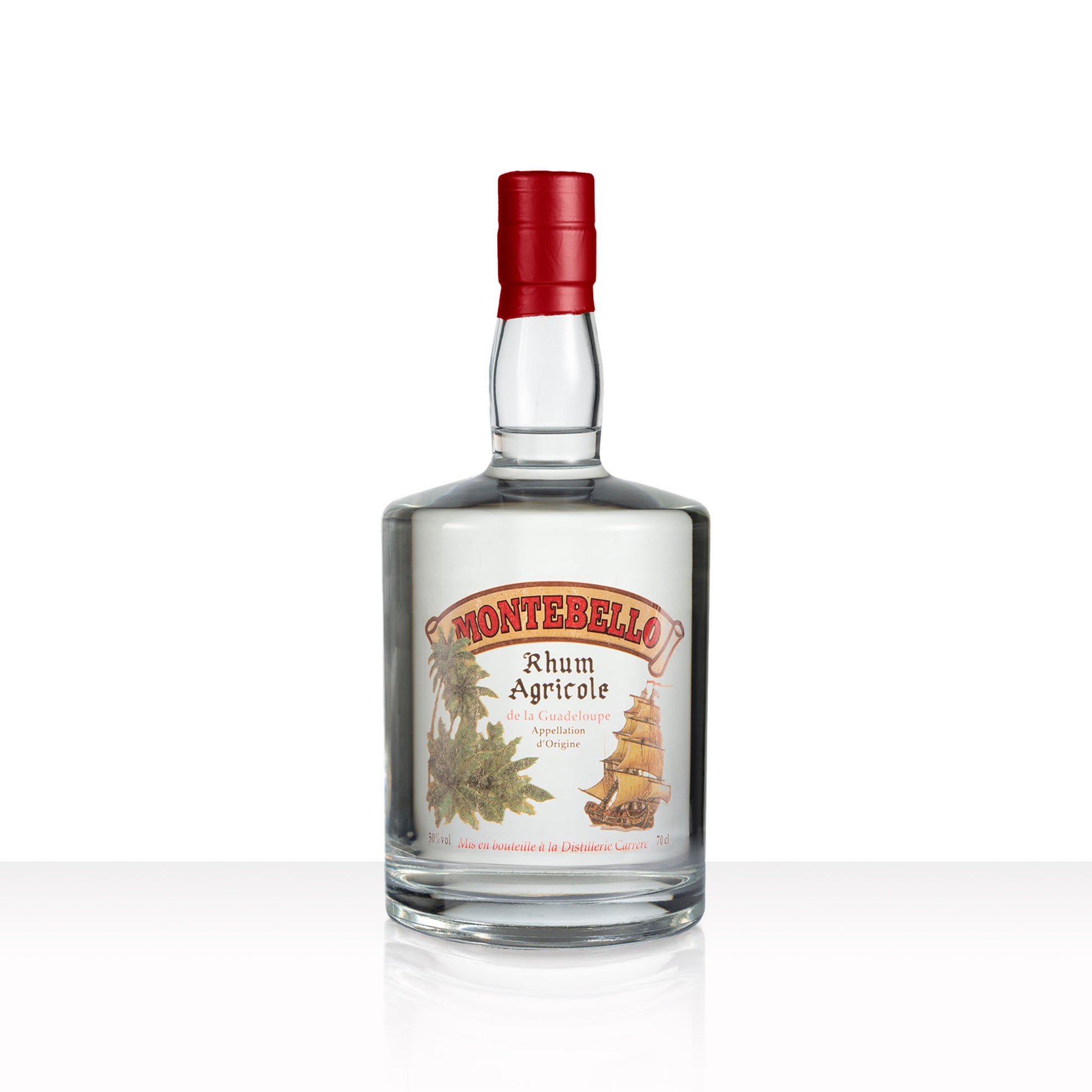 Rhum Blanc Agricole Winch Edition Montebello - Guadeloupe| 50% vol | 70cl