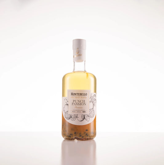 Punch Passion Montebello - Liqueur de Rhum Agricole de Guadeloupe | 25% vol | 70cl