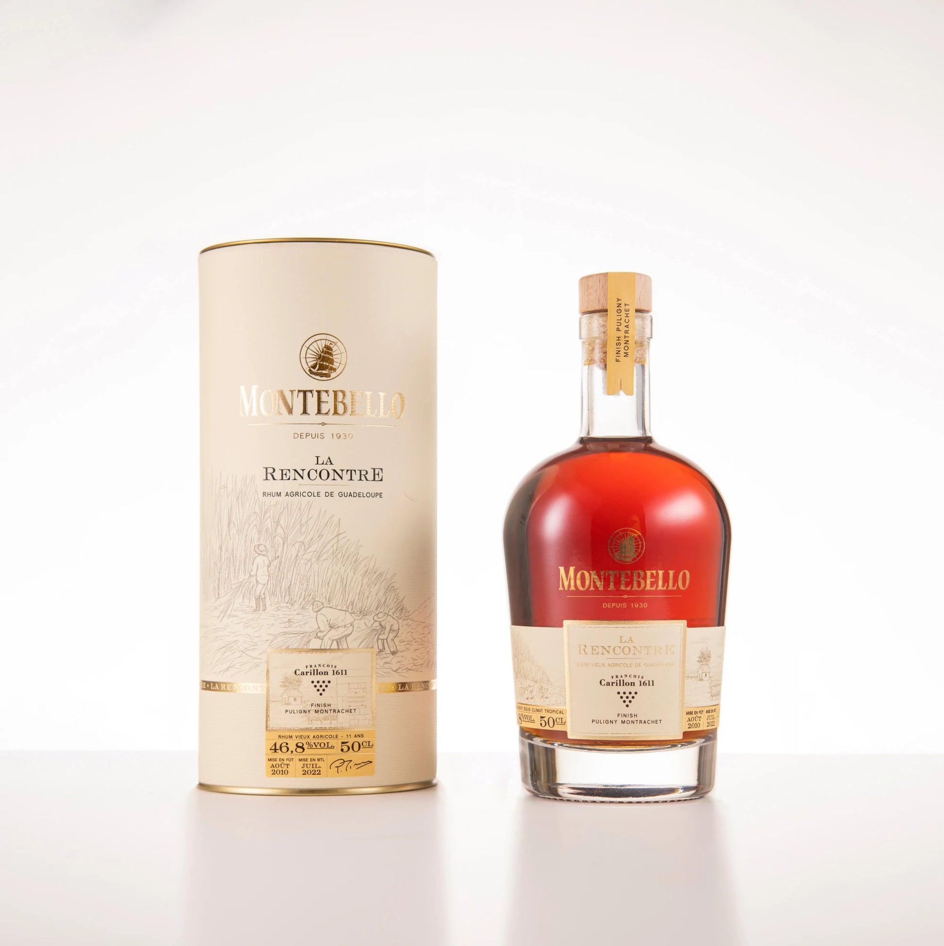 Rhum Vieux La Rencontre Finish Puligny Montrachet | 46.8% vol | 50cl