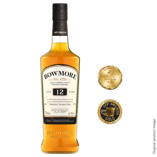 Bowmore 12 ans Islay Single Malt Tourbé Écossais| 40% vol | 70cl