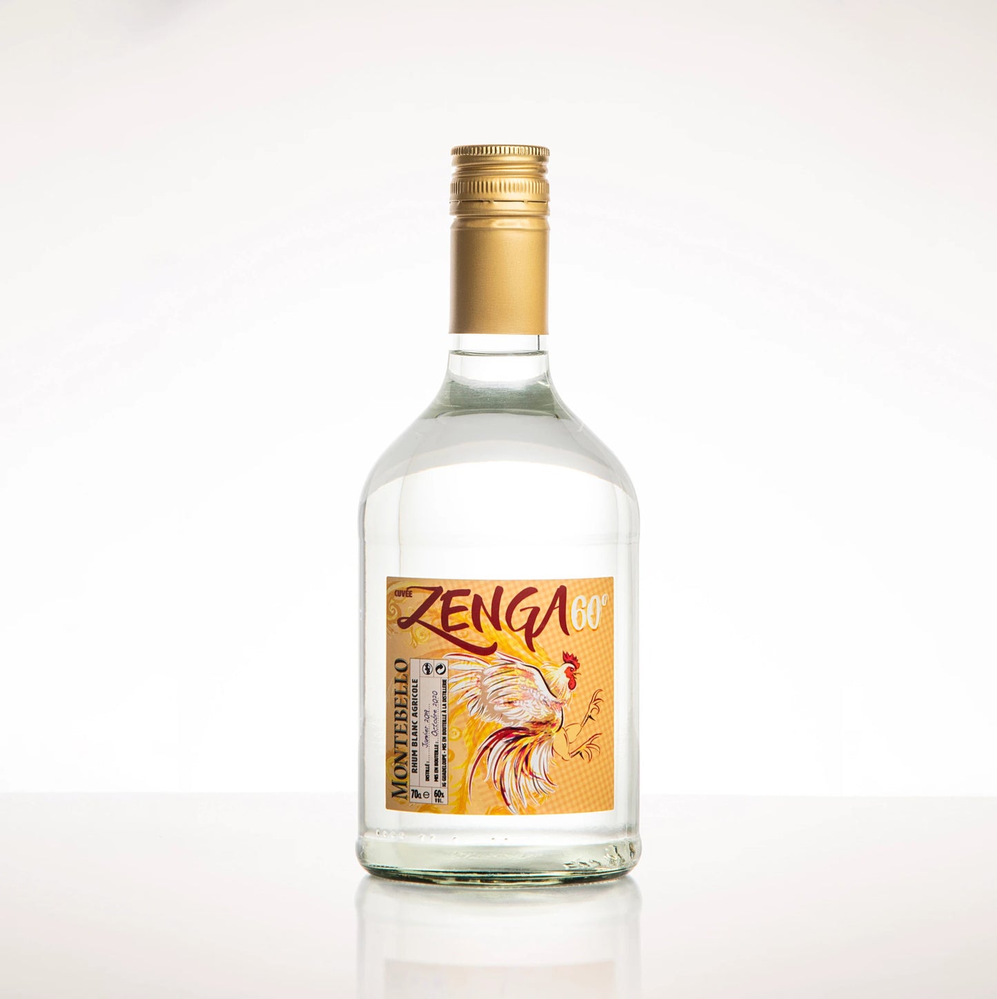 Rhum Blanc Agricole ZENGA Edition - Guadeloupe| 60% vol | 70cl
