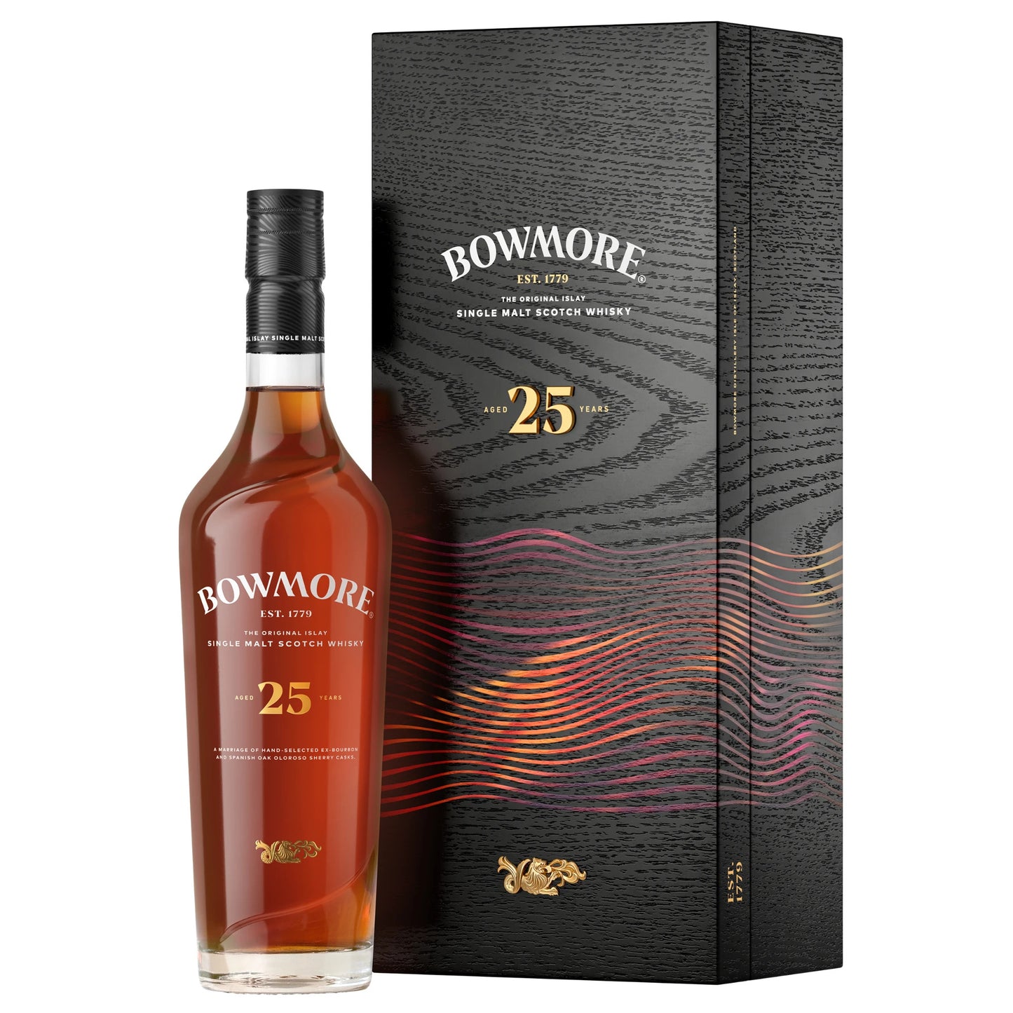 Bowmore 25 ans Single Malt Scotch Whisky Écossais | 43% vol | 70cl