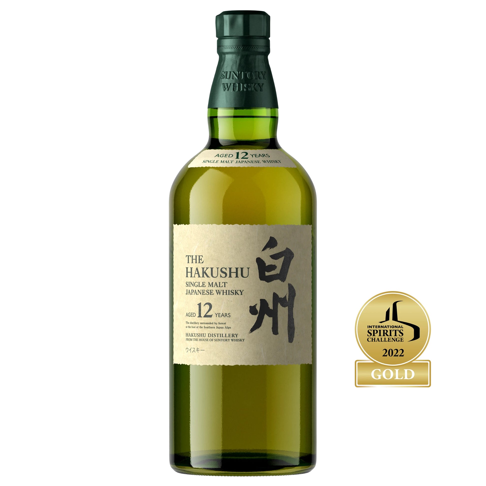 Hakushu 12 ans Single Malt Japanese Whisky | 43% vol | 70cl