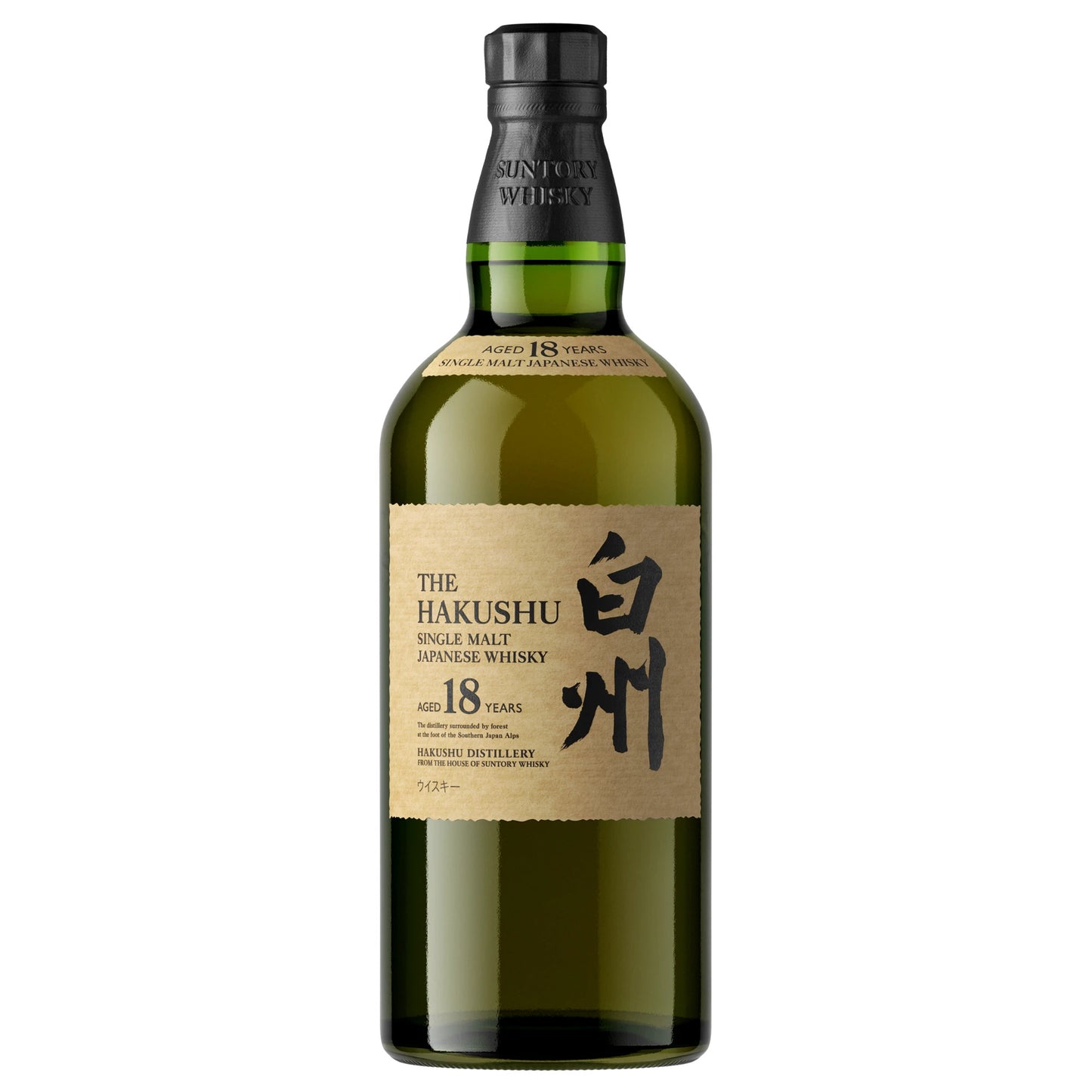 Hakushu 18 ans Single Malt Japanese Whisky | 43% vol | 70cl