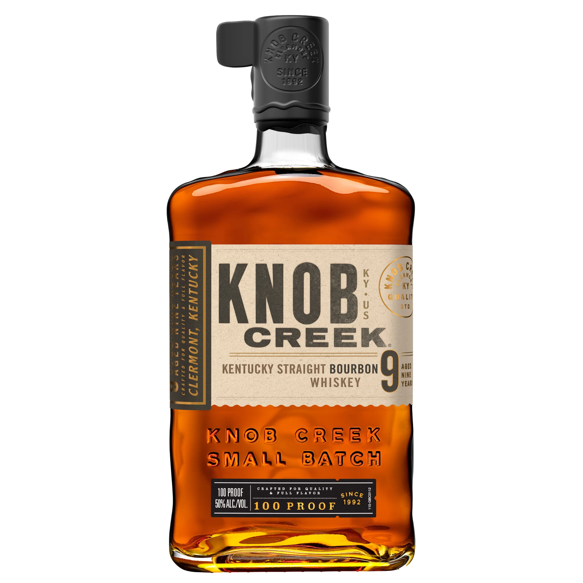 Knob Creek Small Batch 9 ans Kentucky Straight Bourbon Whiskey | 50% vol | 70cl