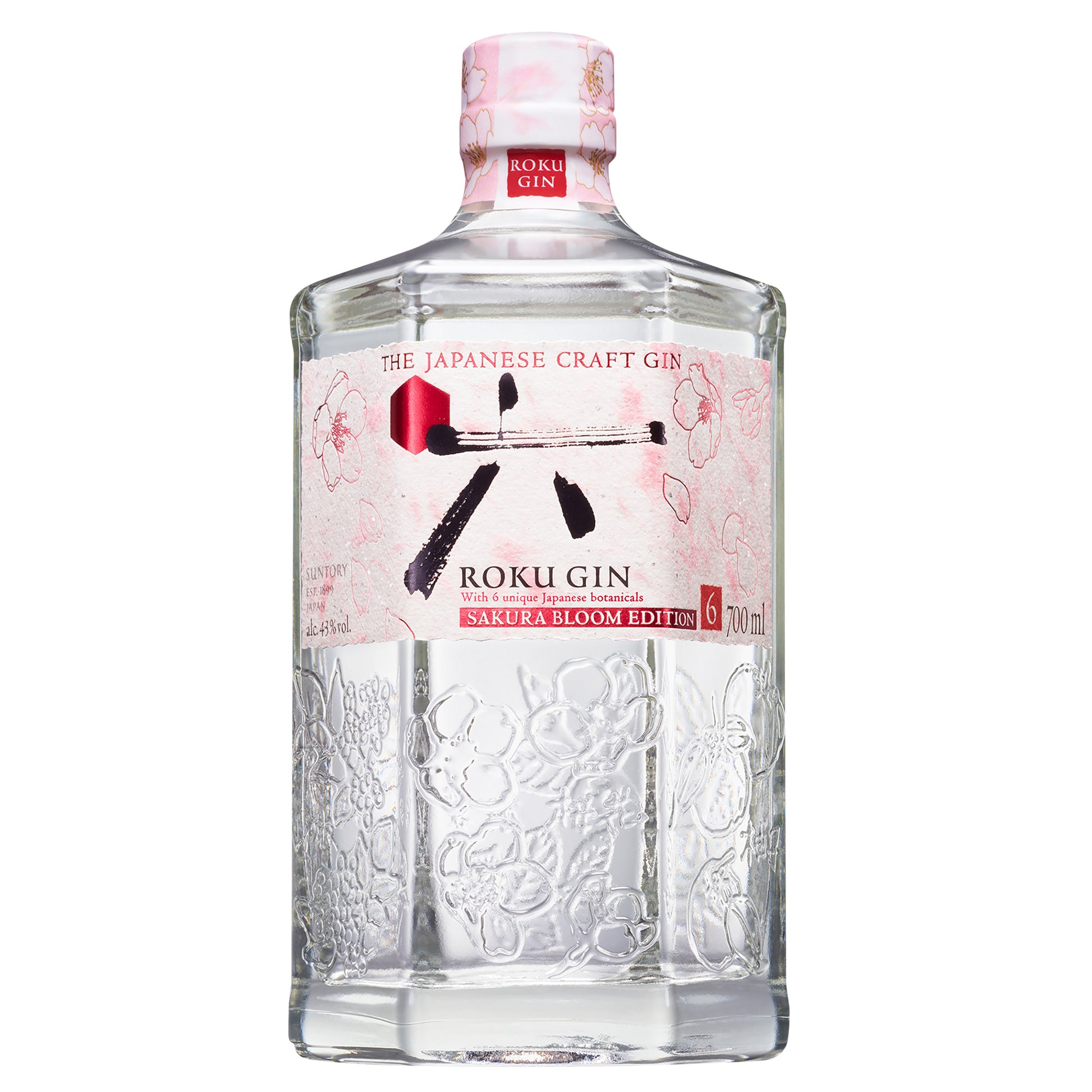 Roku Gin Sakura Bloom Edition Gin Japonais | 43% vol | 70cl