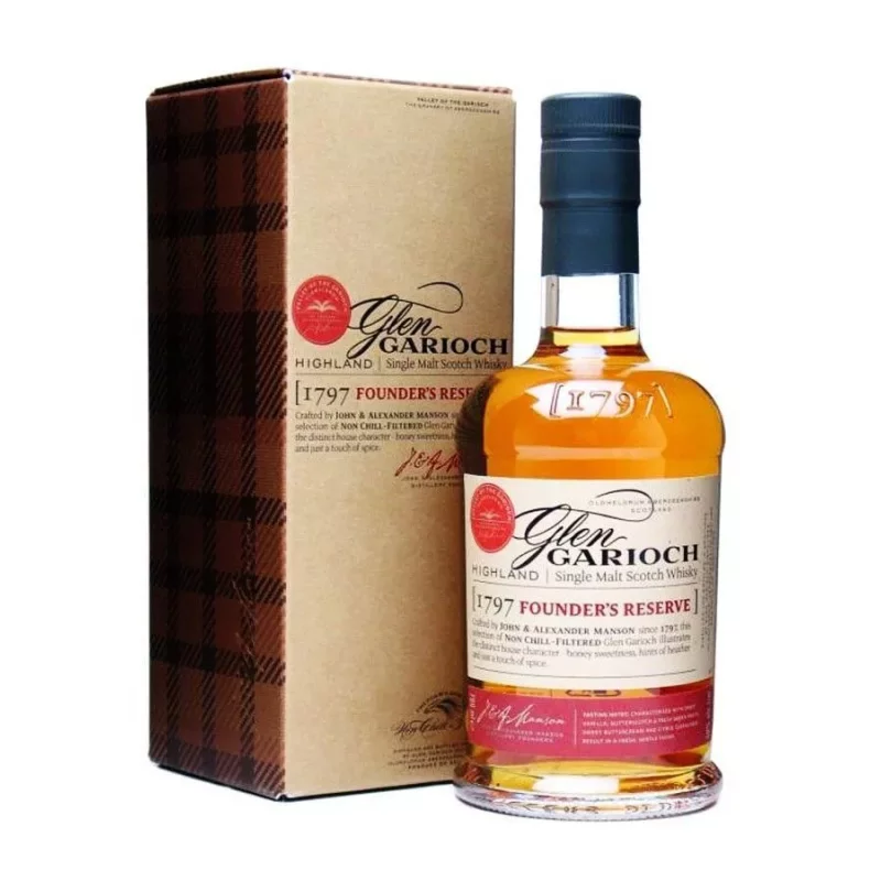Glen Garioch Founder's Reserve Single Malt Scotch Whisky Écossais | 48% vol | 70cl