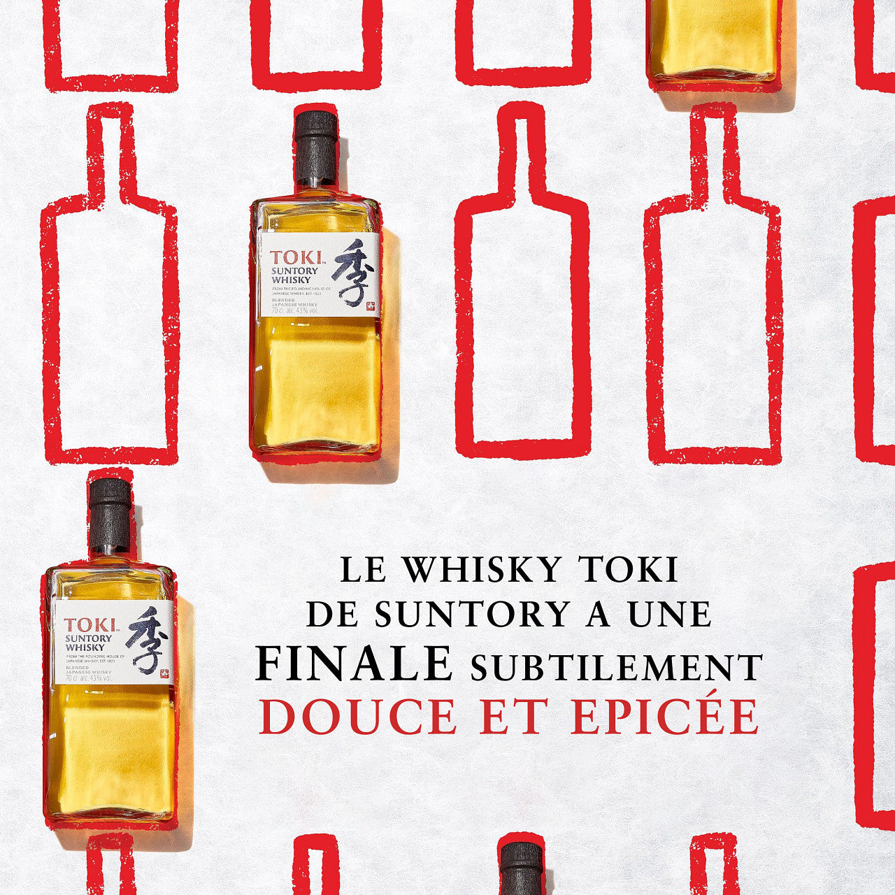 Suntory Toki Blended Whisky Japonais | 43% vol | 70cl
