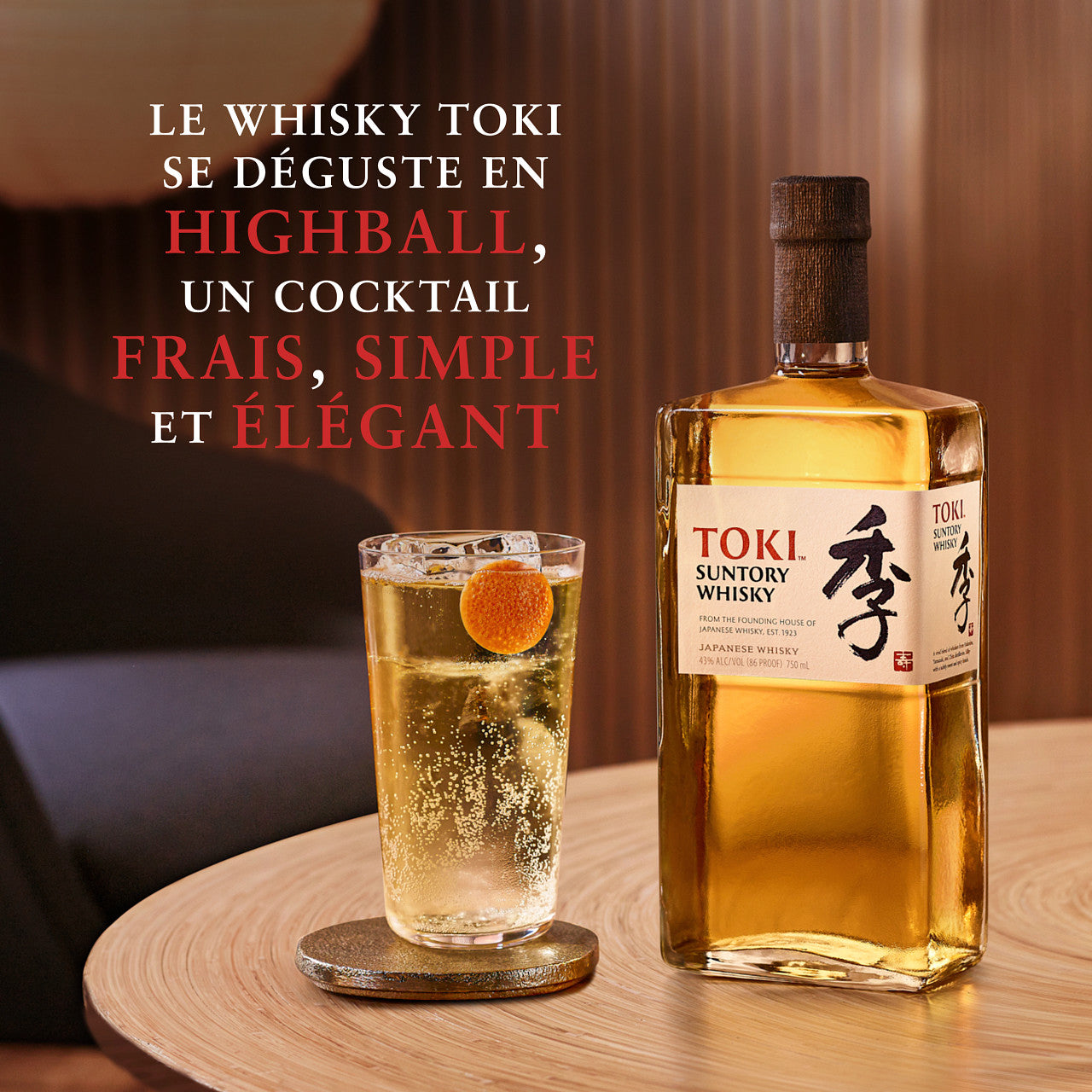Suntory Toki Blended Whisky Japonais | 43% vol | 70cl