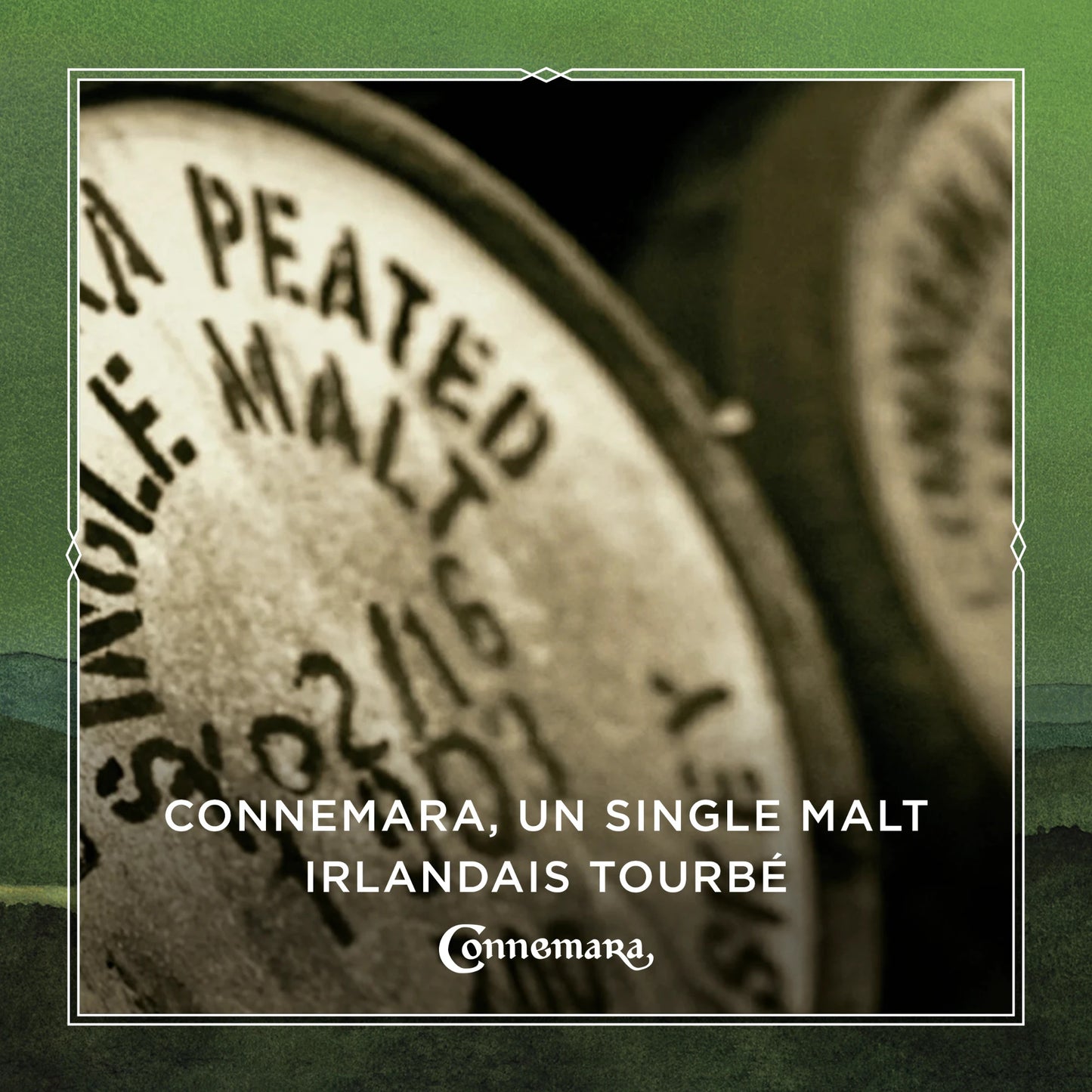 Connemara 12 ans Single Malt Irish Whiskey Tourbé | 40% vol | 70cl