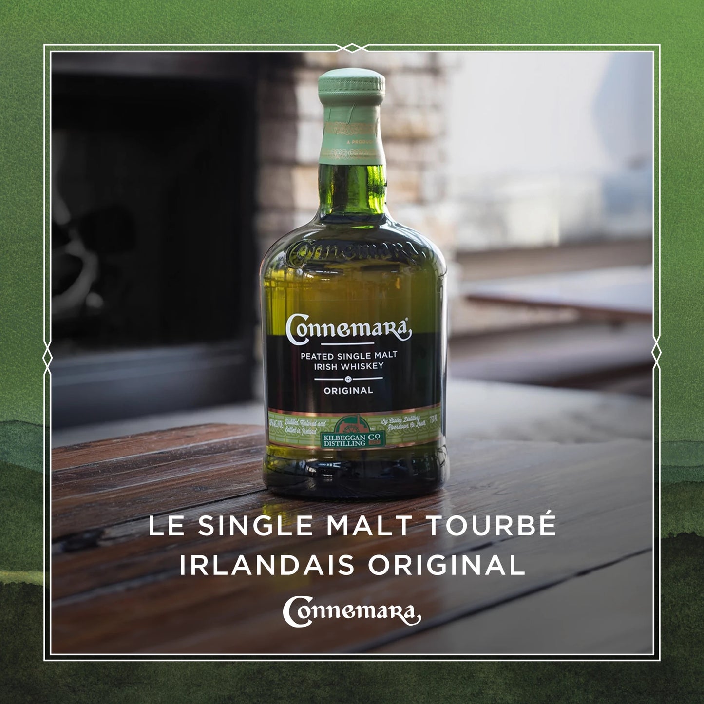 Connemara Original Single Malt Tourbé Irlandais | 40% vol | 70cl