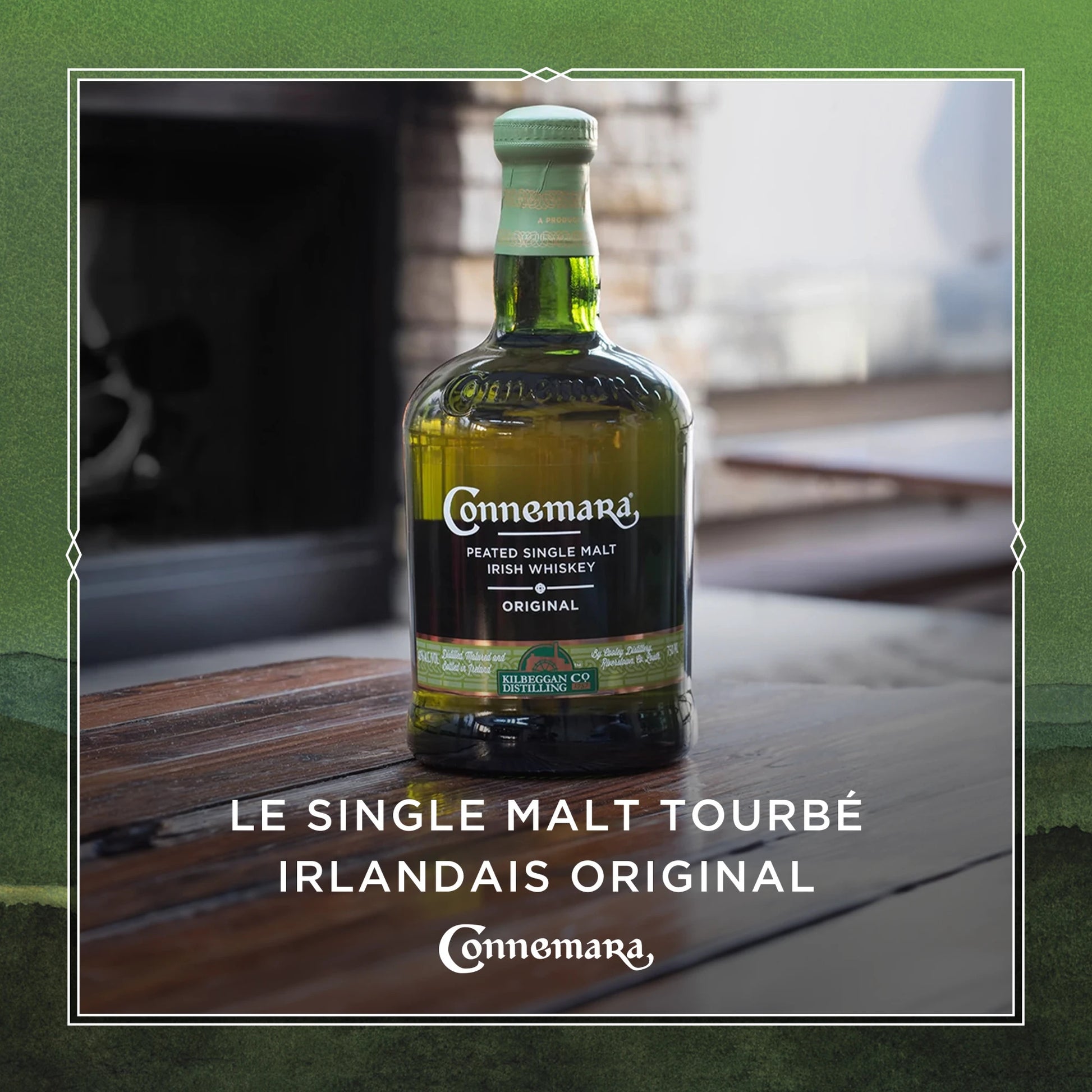 Connemara Original Single Malt Tourbé Irlandais | 40% vol | 70cl